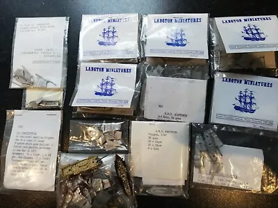 1/1200  Langton Miniatures Napoleonic Era Navy Ships • $16.64