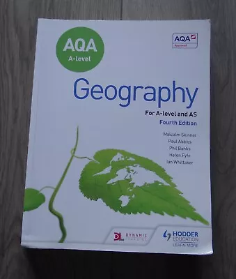 Aqa Geography A Level & As Fourth Edition Good Condition  • £15.50