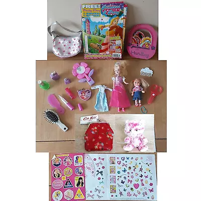 Barbie & Cindy Doll / Magazine / Stickers / Bag / Bear / Book & Play Items • $12.43