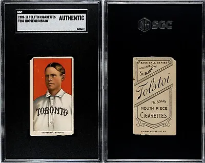 1909-11 T206 Moose Grimshaw Toronto SGC A ***Tolstoi*** • $129.99