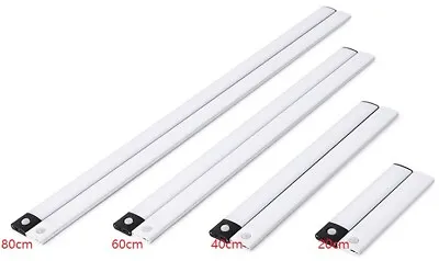 £17.88 • Buy LED Motion Sensor Light PIR USB Rechargeable Portable Cabinet Stair Night Lamp