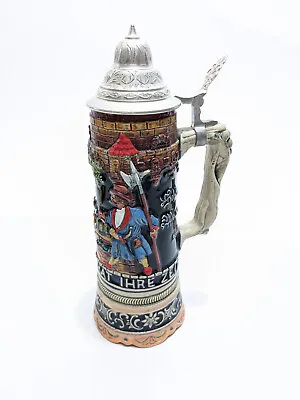 Vtg German Beer Stein Musical Beer Stein  Good Past Times  • $50