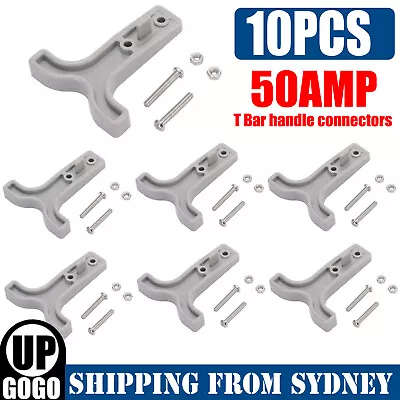 10PCS Grey T Bar Handle For Anderson Style Plug Connectors Tool 50AMP 12-24V • $7.43