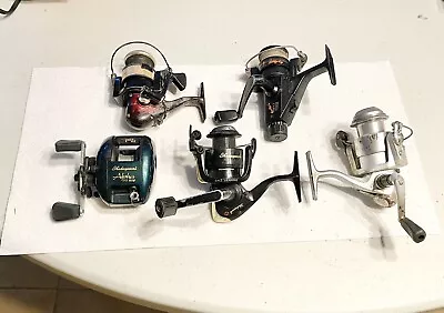 Lot Of 5 Fishing Reels! • $39