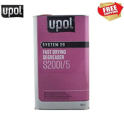 £24.89 • Buy 1 X U-POL SYSTEM 20 S2001 FAST PANELWIPE DEGREASER Panel Wip 5L