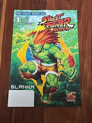 Street Fighter Masters Blanka #1 2022 FCBD Free Comic Book Day • £1.61