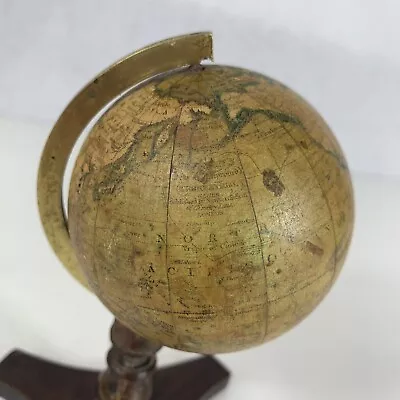 Antique Pocket / Miniature Globe Newtons New & Improved Terrestrial Globe 3  • $5220.89