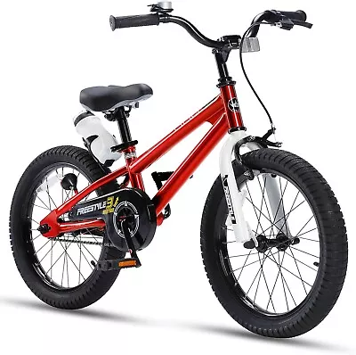 Royalbaby  18' BMX Freestyle Kids Boy's Girl's Bike Bikes Gift Wheel 18 Inch Red • $259