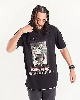 LNP Official | Oversized Cosmic Space T Shirt • £11