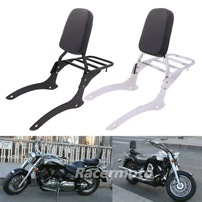 Backrest Sissy Bar Luggage Rack For Yamaha DragStar DS1100 V-Star XVS1100 Custom • $61.99