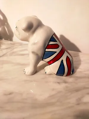 Lorna Bailey  Large Bulldog With Union Jack Paperweight Valentine's Gift For Him • £125