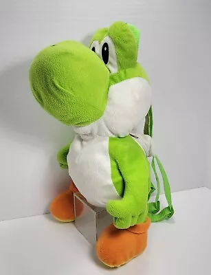 Nintendo Super Mario Bros Green Yoshi 16 Inch Plush Backpack • $9.99