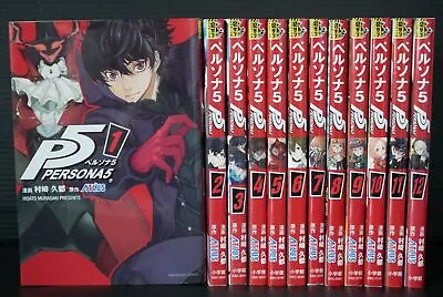 Persona 5 Manga Vol.1-12 Set By Hisato Murasaki - From JAPAN • $185.64
