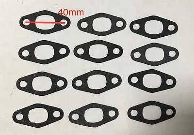 12 Of 32mm Or 40mm Intake Gasket For 49cc 80cc 100cc 110cc Gas Motor Engine Bike • $8.49