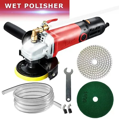 4  Variable Speed Electric Wet Stone Polisher For Granite Marble Concrete • $64.99