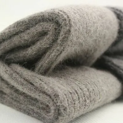 3Pack Men 100%Wool Crew Socks Dress Thick Thermal Boot Warm Soft Heavy Winter • $18.69