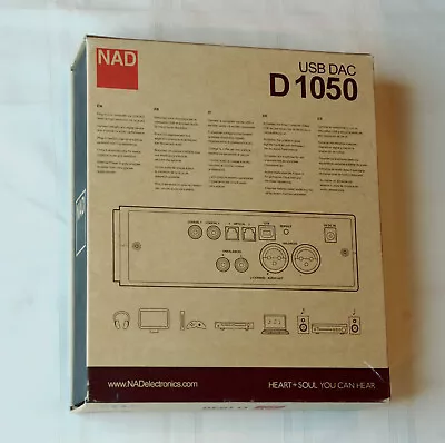 NAD D 1050 USB DAC And Headphone Amplifier (original Box) • $285