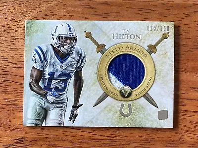 T.Y. Hilton 2012 Topps Valor Field Armour Jersey 013/150 Indianapolis Colts • $5.14