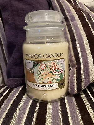 Yankee Candle 623g Large  Christmas Cookie  Festive Scent~ Retired Brand New • £30