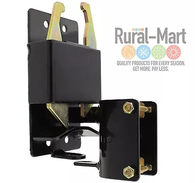 Two-Way Lockable Livestock Gate Latch For Farms Pet Cages Fences & Stables • $25.95