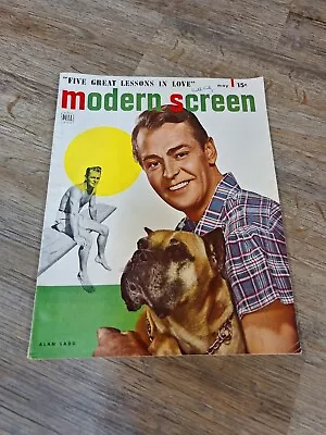 Modern Screen - May 1949 - Vintage Magazine - Alan Ladd; Judy Garland • $10