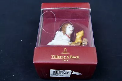 VILLEROY & BOCH 2 Christmas Ornaments. 'Christmas Joy And Winter Fun' W/Boxes • $17.14