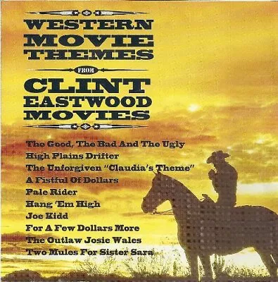 Western Movie Themes From Clint Eastwood Movies • $9.22
