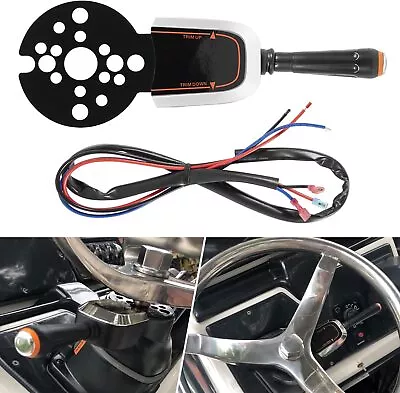 Bezel Control Switch Blinker Trim/Jack Plate For Seastar Hydraulic PT1000-1P/2P • $115.48