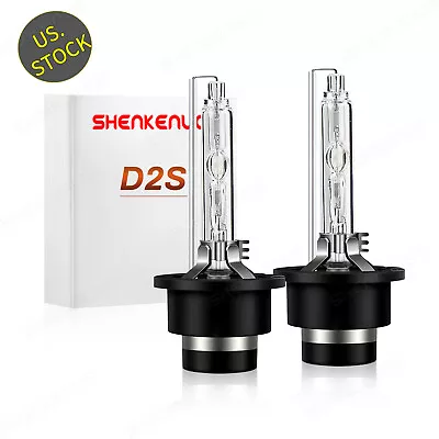 Xenon White HID Headlight Bulbs Super Bright 35W D2S For 1994-1998 Porsche 993 • $24.99