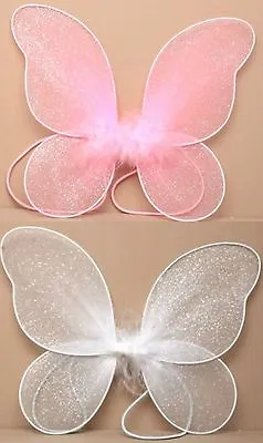 Very Small Butterfly Fairy Wings For Girls Fancy Dress Dressing Up Pretend Play • £3.95