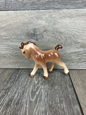 Horse Pony Porcelain Figurine Vintage 3” Tall • $7.99