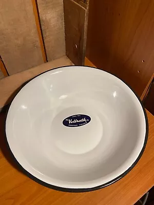 Vintage Vollrath No. 4712 Enamel Ware Wash Basin NOS With Original Stickers S1r3 • $24