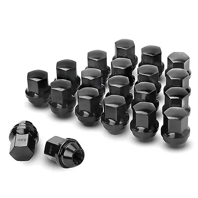 20pc 2015-2023 Ford Mustang Black OEM Factory Style Lug Nuts 14x1.5 7/8  Hex • $32.94