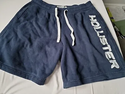 Hollister Sz S Navy Blue Sweat Shorts • £10