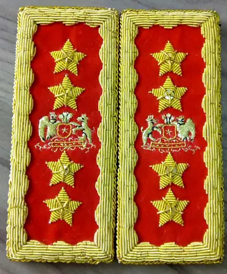 Chile Augusto Pinochet Presidente General Marshal Boards Straps Officer Uniform  • $49.99