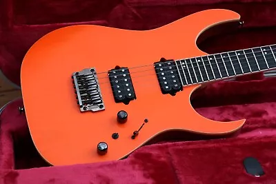 Ibanez 2020 RGR5221 RG Prestige Electric Guitar Transparent Fluorescent Orange • $1499