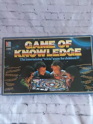 Game Of Knowledge - 1984 Vintage Board Game - MB Games - 100% Complete • £16.99