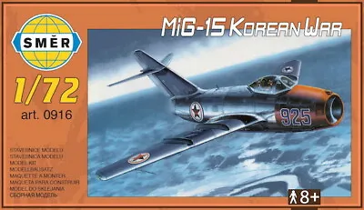 MiG 15 In Korean War (1/72 Model Kit Smer 0916) • $10.95