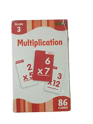 Grade 3 Multiplication Flash Kids Cards School Learning • $9.88