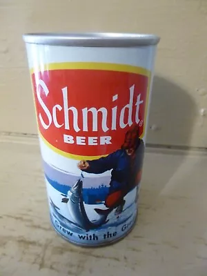 Schmidt_ 5 City_ Steel Beer Can          -[empty Cans Read Desc.]- • $1.25