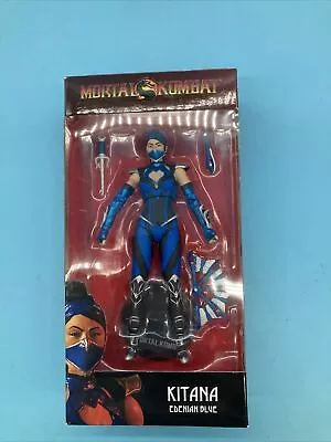 Mortal Kim Bay Kitana Edenian Blue Figure • $30