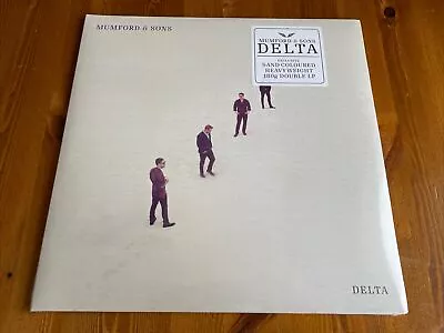 Mumford & Sons - Delta Limited Edition Sand Coloured 2 Vinyl LP New Sealed • £20