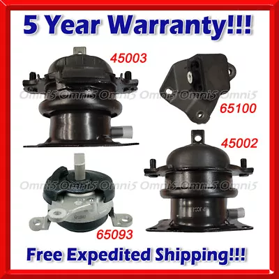 N318 Fit 17-20 Acura MDX 3.5L/16-21 Honda Pilot 3.5L 9 Speed Motor & Trans Mount • $279.79