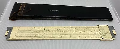 Vintage Keuffel & Esser K&E N4081-3 Log Log Duplex Decitrig Slide Rule W/Case • $28.07