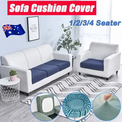 Stretch Sofa Cover Covers Couch Seat Cushion Lounge Slipcover 1 2 3 4 Seater NEW • $9.48
