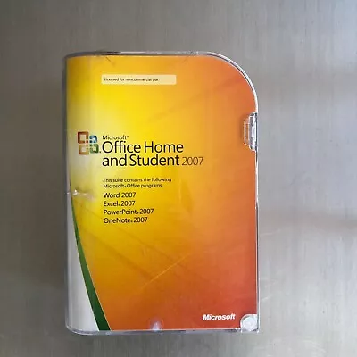 Microsoft Office Home And Student 2007 Word Excel PowerPoint OneNote • $32.99
