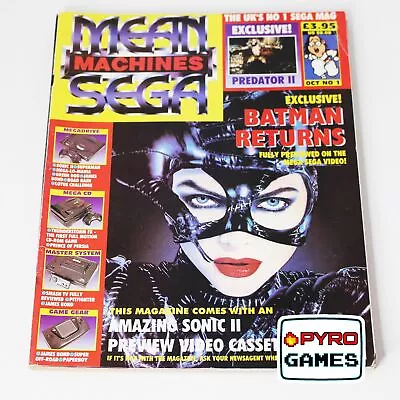 Mean Machines Sega Magazine - Issue 1  - October 1992 - Batman Returns • £14.95