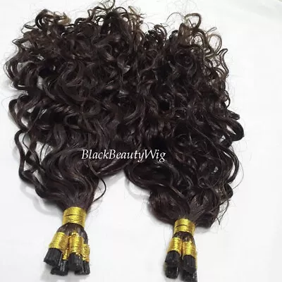 Loose Wave I Tip Human Hair Extension Wet And Wavy I Tip Fusion Hair 100g 100pcs • $61.41