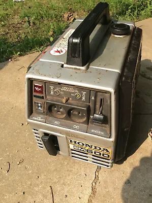 Vintage Honda EM600 Portable Generator  • $300