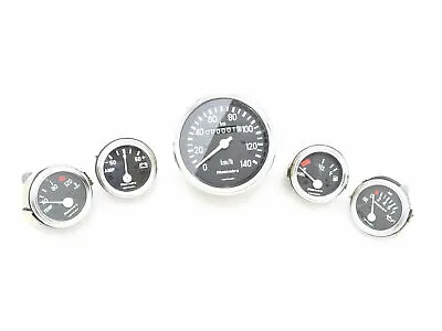 Willys Jeep Complete Speedometer + Temp +Oil+ Fuel+ Amp Gauges Kit Best Quality • $54.40